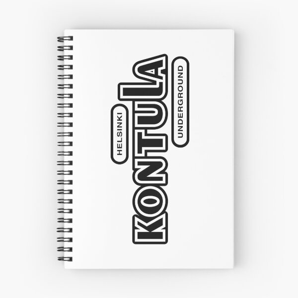 Item preview, Helsinki Kontula Underground (musta teksti) designed and sold by futurytmi.