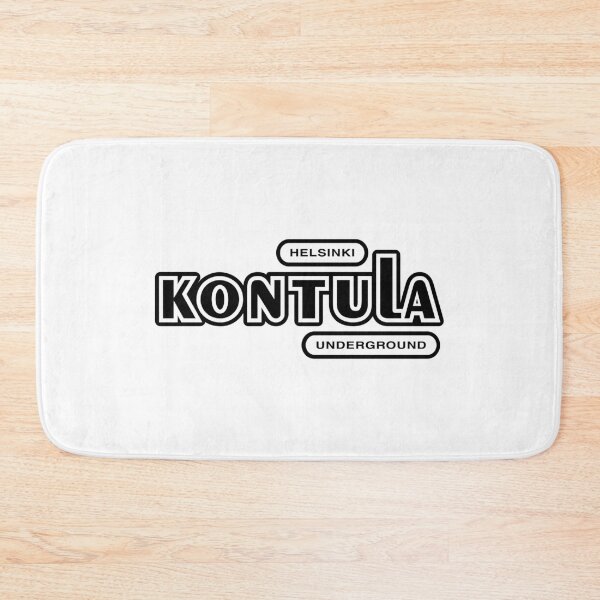 Item preview, Helsinki Kontula Underground (musta teksti) designed and sold by futurytmi.