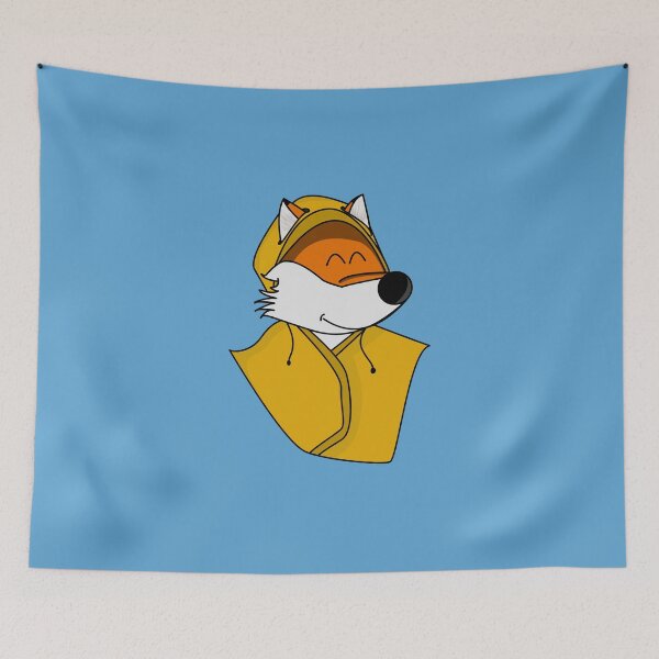 Item preview, Renard en ciré jaune designed and sold by Romain Hoffmann.