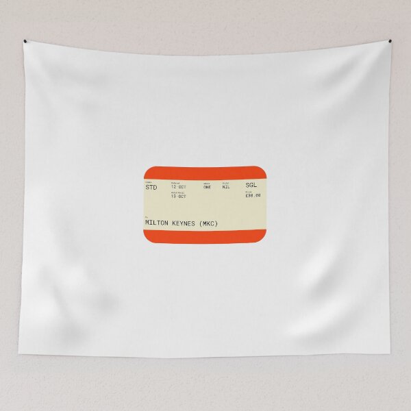 Item preview, Milton Keynes Train Ticket designed and sold by sebastiandoe5.