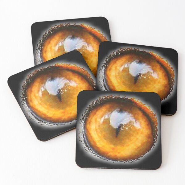 Item preview, Fox cat eye weird animals design nature designed and sold by Julieford.