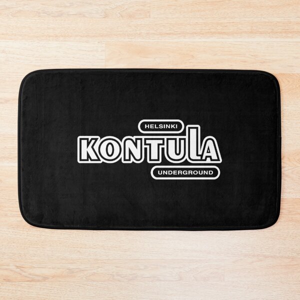 Item preview, Helsinki Kontula Underground (valkoinen teksti) designed and sold by futurytmi.