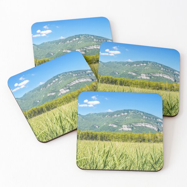 Item preview, French mountain in Rhone-Alpes scenic in marsh swamp with field designed and sold by Grégory DUBUS.