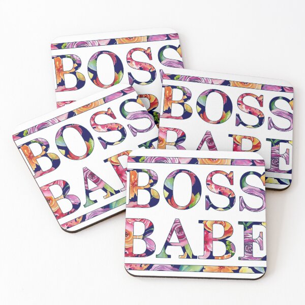 Item preview, Floral Boss Babe designed and sold by PrettyPhoxie.
