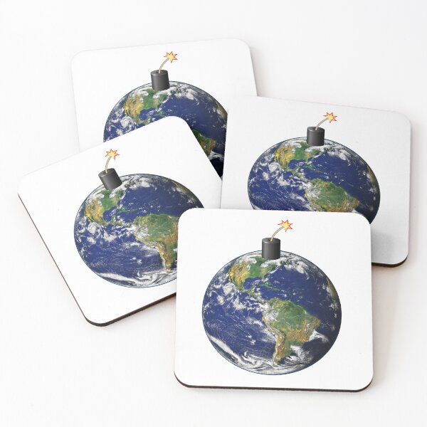 Item preview, Sad Planet 04a. Climate Change poster. designed and sold by JulianFJones.