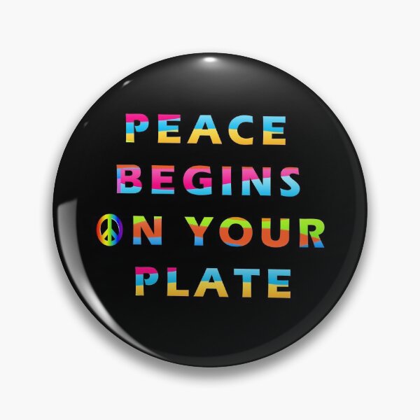 Item preview, Peace Begins On Your Plate  designed and sold by iamhewho.