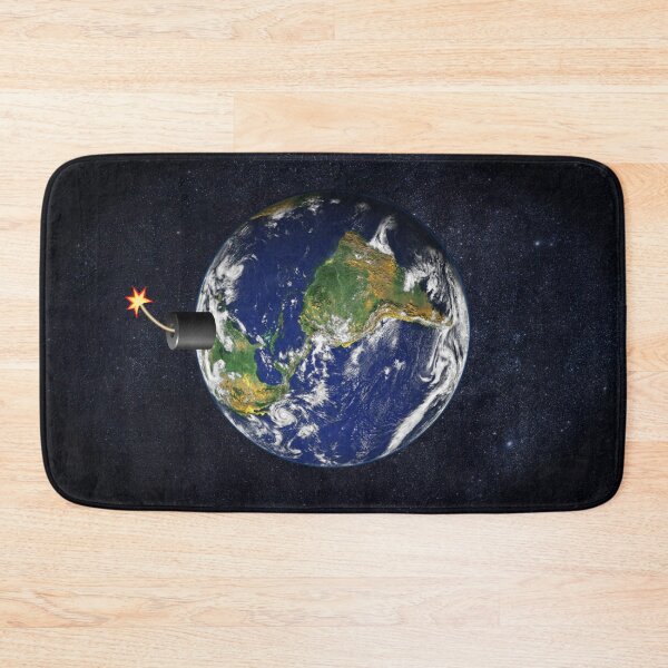 Item preview, Sad Planet 04.  Climate change poster. designed and sold by JulianFJones.