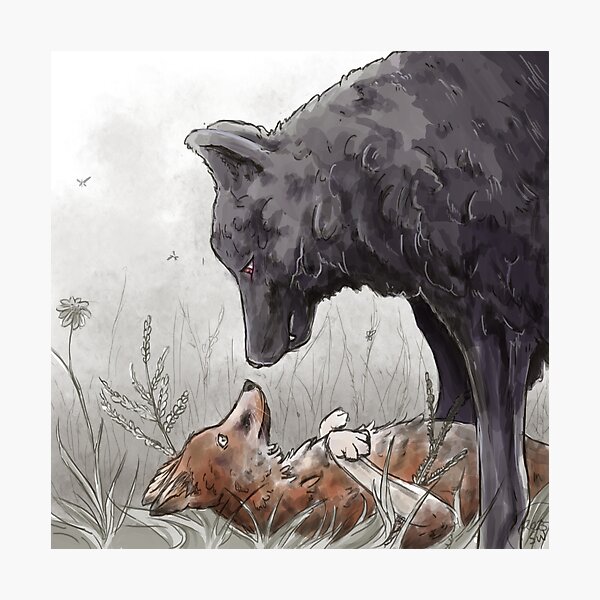 Brand New Wolf Art Board Print for Sale by brandnewmerch