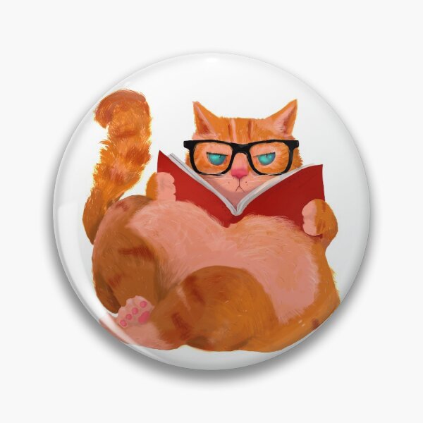 Item preview, The reading cat designed and sold by C-Gata.