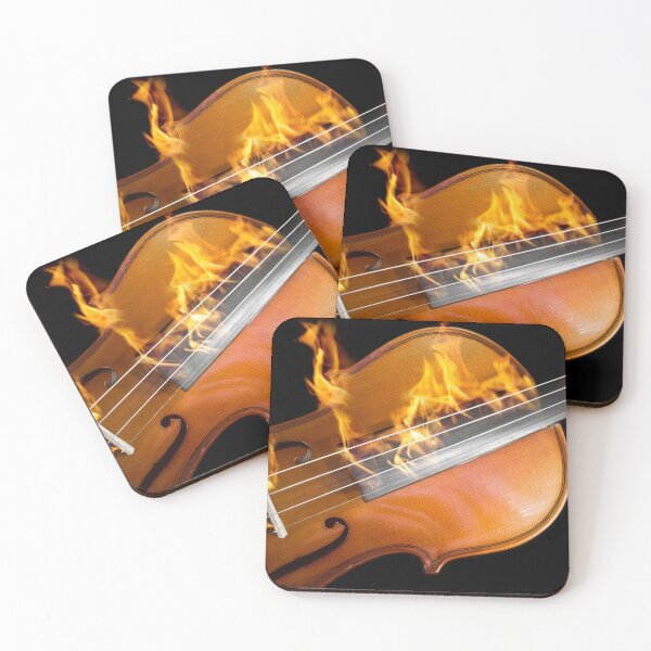 Item preview, Burning violin designed and sold by Grégory DUBUS.