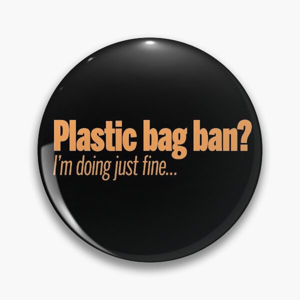 Item preview, Plastic bag ban? Black designed and sold by 4personnen.