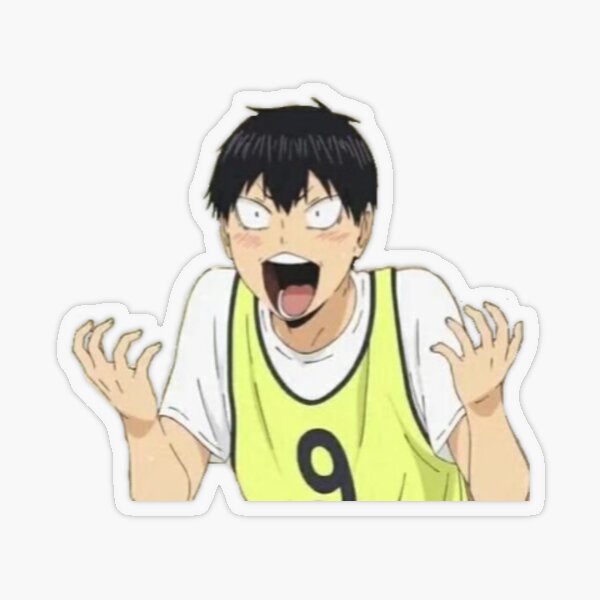 "Kageyama Tobio Haikyuu Meme" Sticker by 45seals | Redbubble