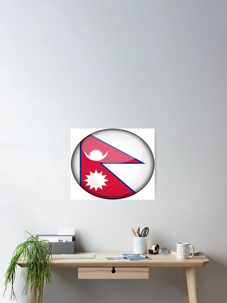Imagen 2 de 3, Póster con la obra Nepal, diseñada y vendida por solostsofaded.