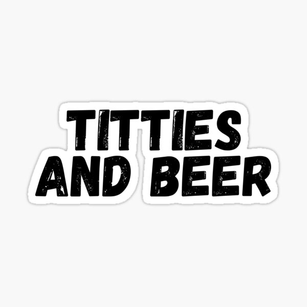 Set of 2 I love Titties Stickers adult humor funny Sex boobs vinyl window  decal