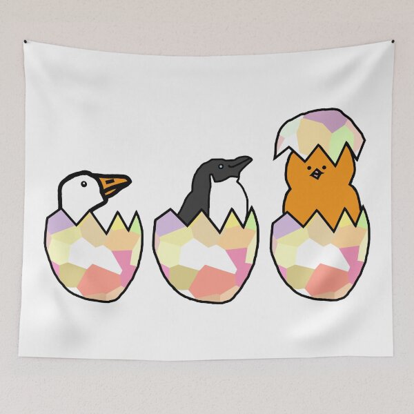 Item preview, Three Eggs Hatching designed and sold by ellenhenry.