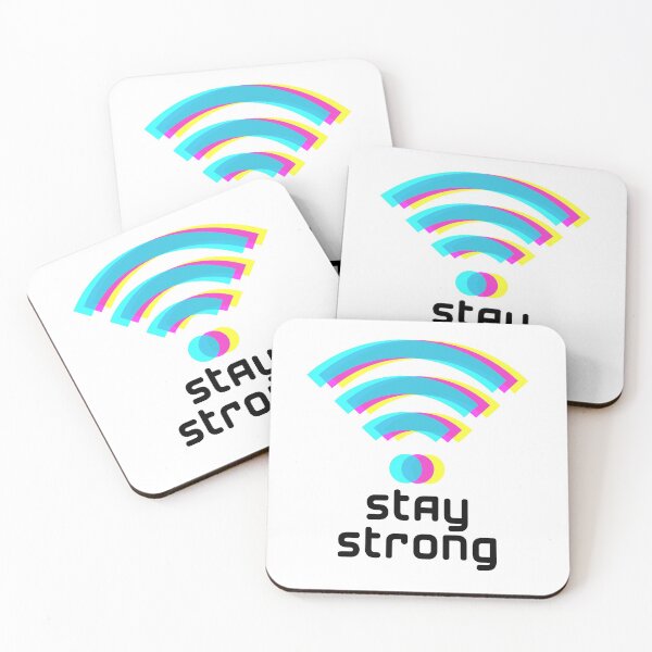 Item preview, Stay Strong WiFi designed and sold by DWaffleDesigns.