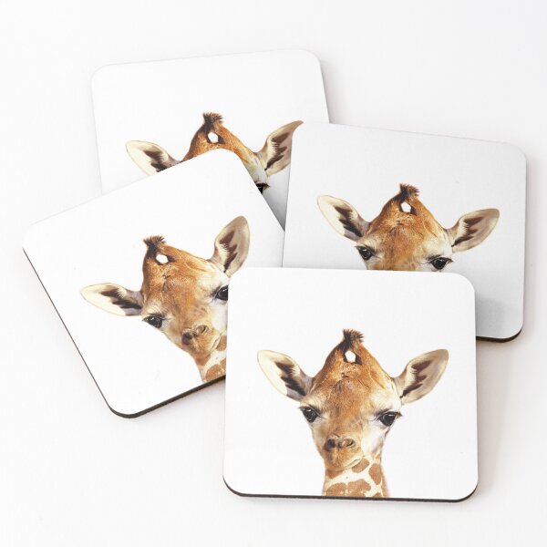 Item preview, Baby Giraffe Art Print by Zouzounio Art designed and sold by zouzounioart.
