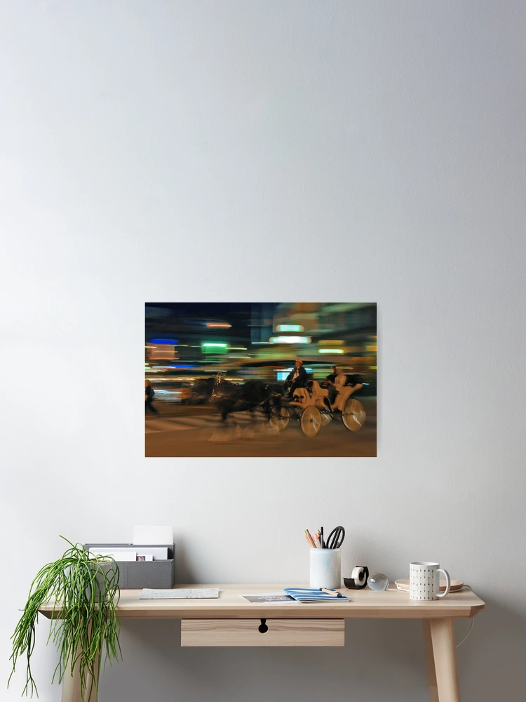 Thumbnail 2 of 3, Poster, Market Ride designed and sold by Shell59.