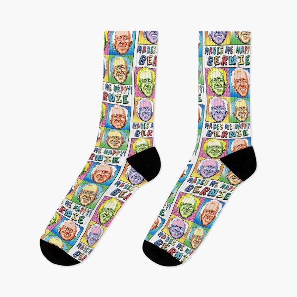 Item preview, Bernie Sanders Makes Me Happy designed and sold by Buttonzup.