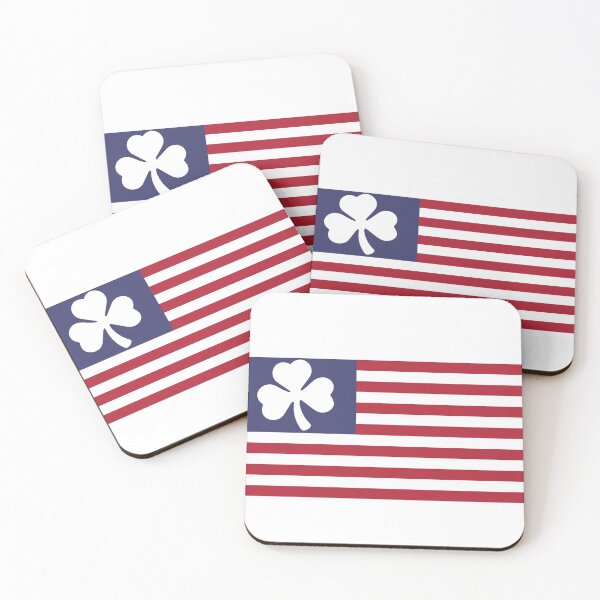 Item preview, Awesome Irish American St Patrick's Day Flag  designed and sold by PopArtdom.