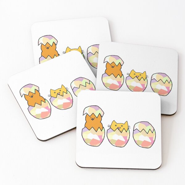 Item preview, Easter Eggs - Cat among the Chickens designed and sold by ellenhenry.