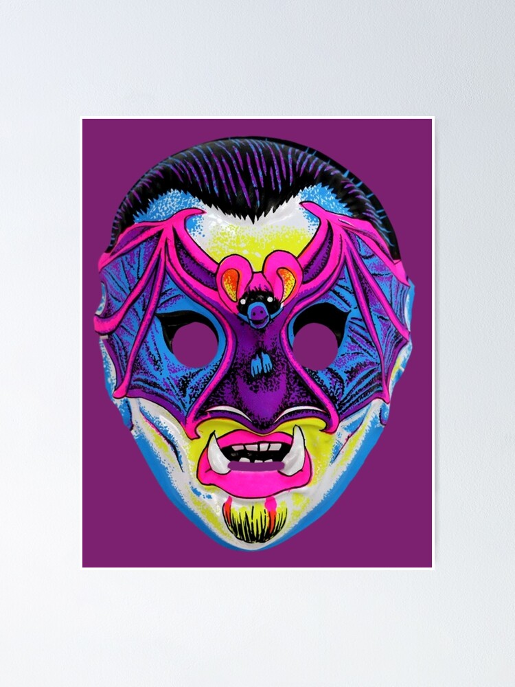 Neon White: Neon Violet Mask