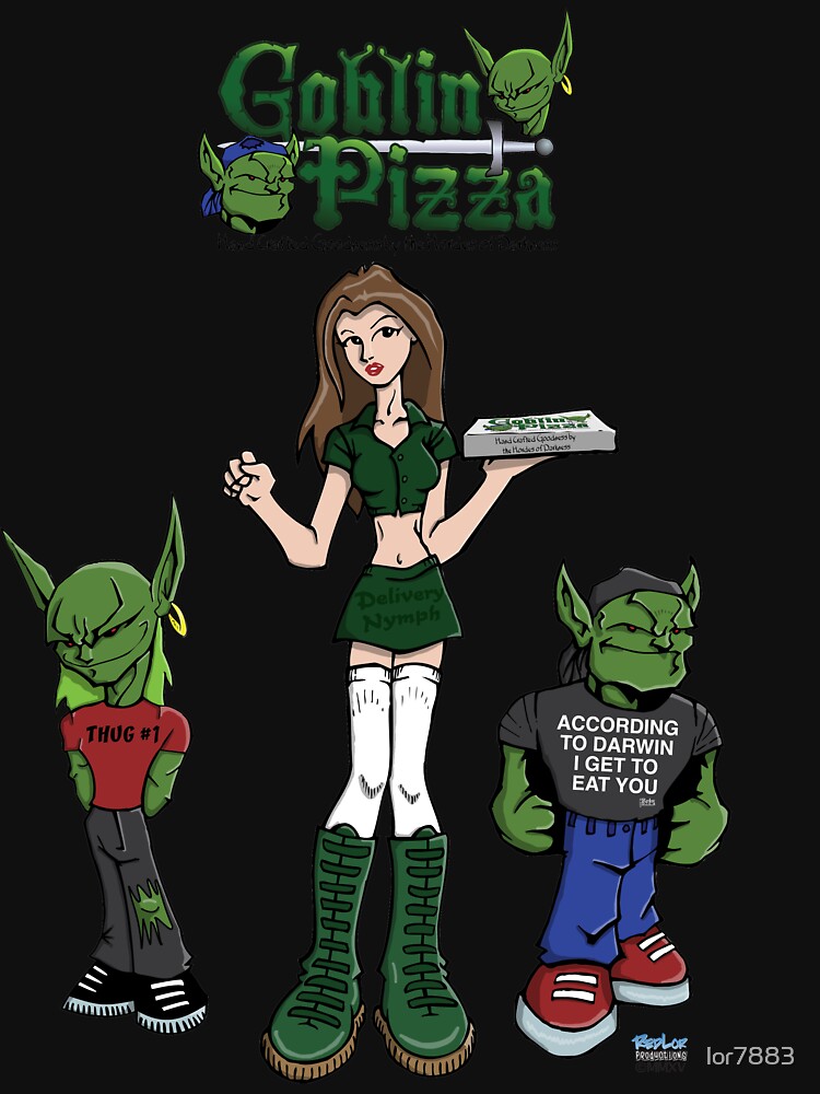 "Goblin Pizza Goblins" Tshirt by lor7883 Redbubble