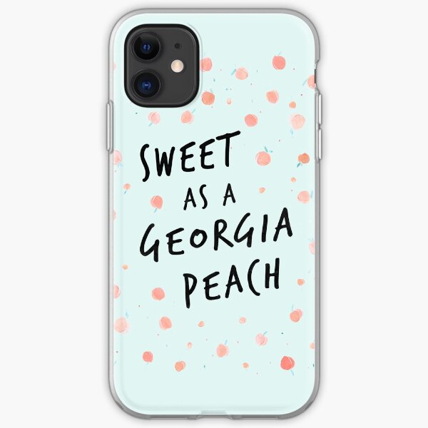 Sweet as a Georgia Peach iPhone Soft Case
