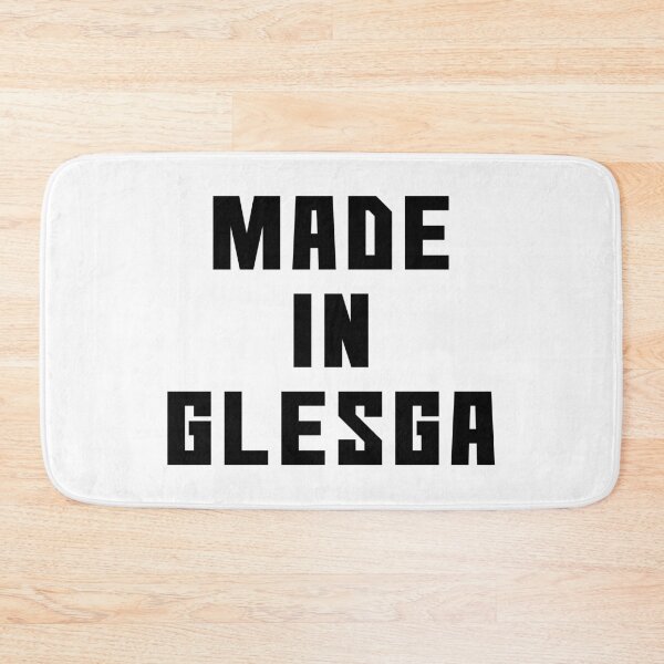 Item preview, MADE IN GLESGA, Scots Language Phrase designed and sold by MacPean.