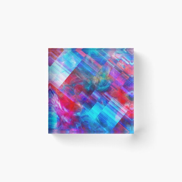 Item preview, Cosmic Glitch Red and Blue designed and sold by ChangingLight.