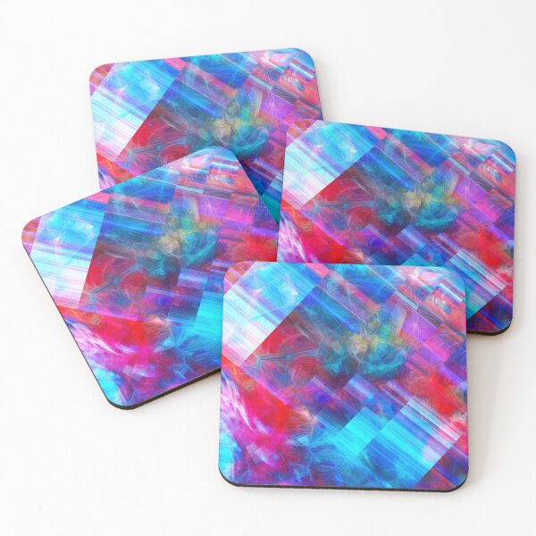 Item preview, Cosmic Glitch Red and Blue designed and sold by ChangingLight.