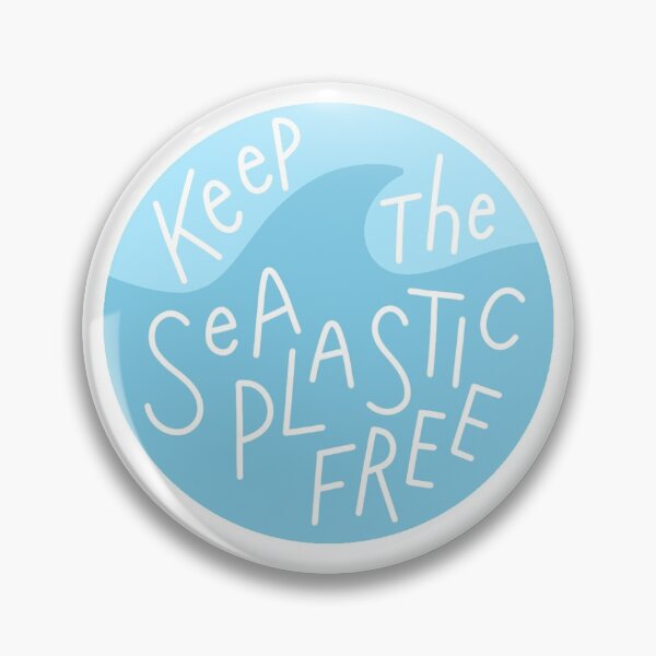 Item preview, Keep The Sea Plastic Free Circle designed and sold by jess-ji.