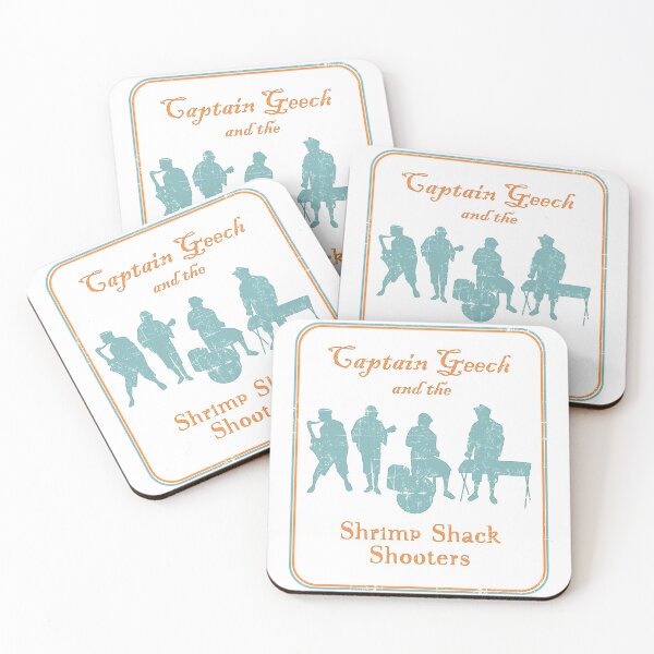 Item preview, Captain Geech and the Shrimp Shack Shooters designed and sold by princepeterpan.