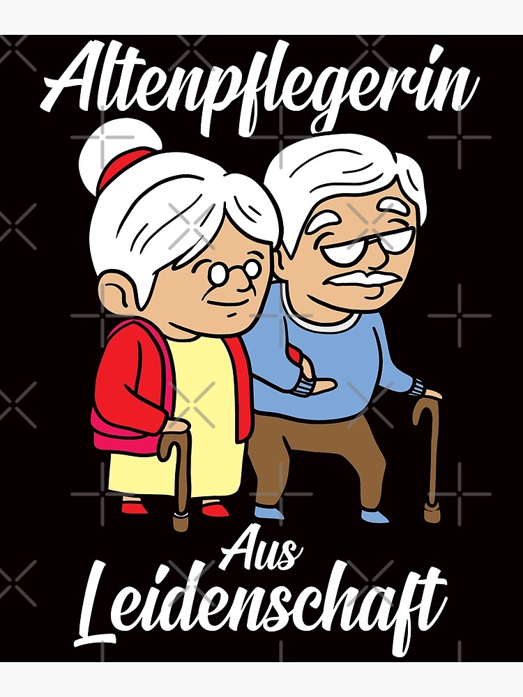 Altenpflege Altenpfleger Lustig Pfleger Postcard By Fy Redbubble