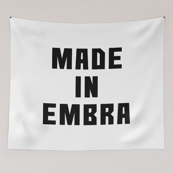 Item preview, MADE IN EMBRA, Scots Language Phrase designed and sold by MacPean.