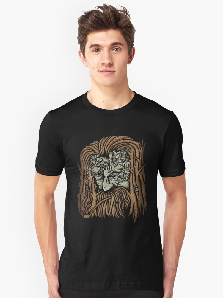 Alternate view of The Dawn Will Take You All Slim Fit T-Shirt