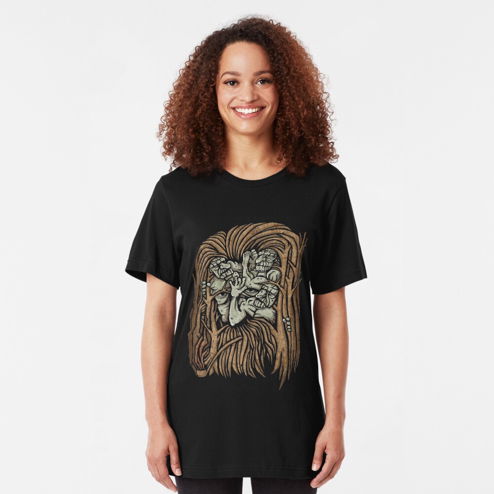 The Dawn Will Take You All Slim Fit T-Shirt