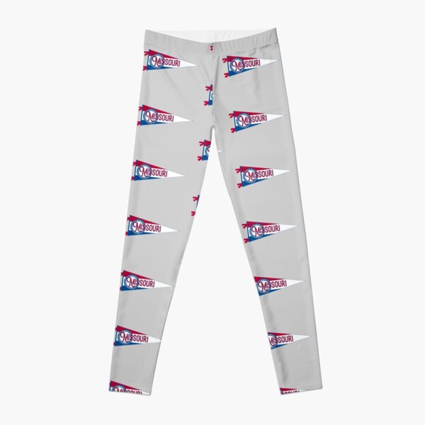 Missouri Flag Pennant Leggings
