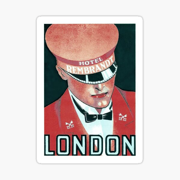 London UK Travel Souvenir Stempel Abzeichen Aufkleber' Sticker