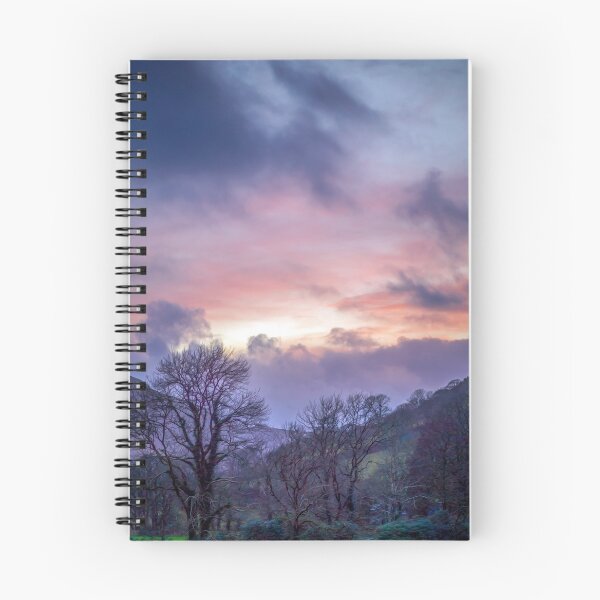 Item preview, Cadair Idris Nature Reserve Sunset Oil Painting designed and sold by DougieHaworth.