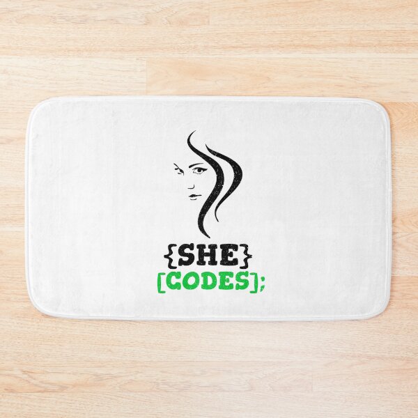 Item preview, She Codes - Female Programmer  designed and sold by clubtee.