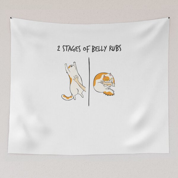 Item preview, 2 stages of belly rub designed and sold by katastrophal.