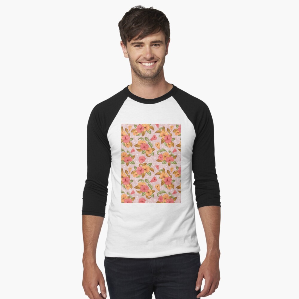 Item preview, Baseball ¾ Sleeve T-Shirt designed and sold by starchim01.