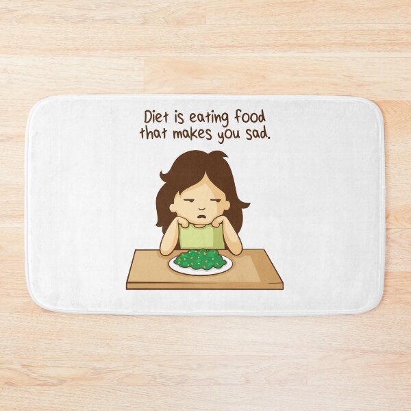 Item preview, Diet is eating food that makes you sad designed and sold by katastrophal.
