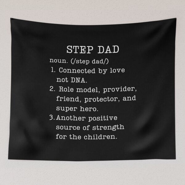 Item preview, Funny Step Dad Gifts Dictionary Definition Humor Stepfather designed and sold by RozWatts.