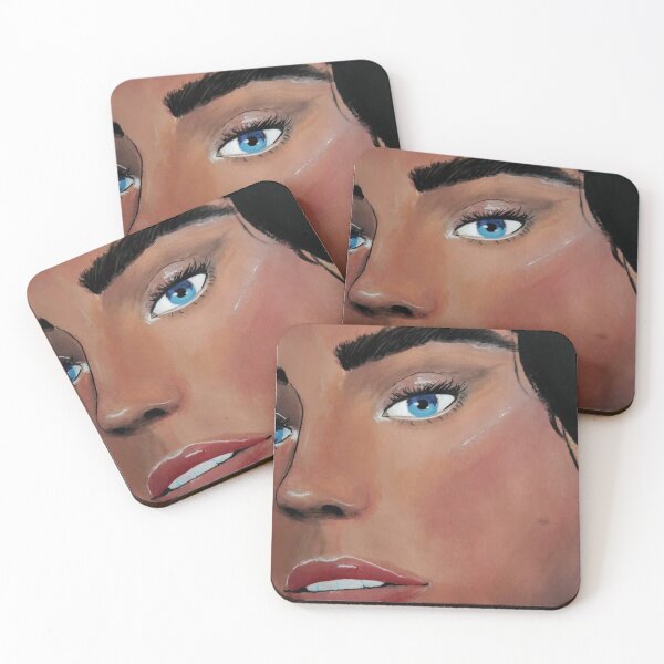 Item preview, Acrylic woman portrait designed and sold by abipaints.