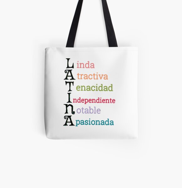 Spanish Words Tote Bags Redbubble