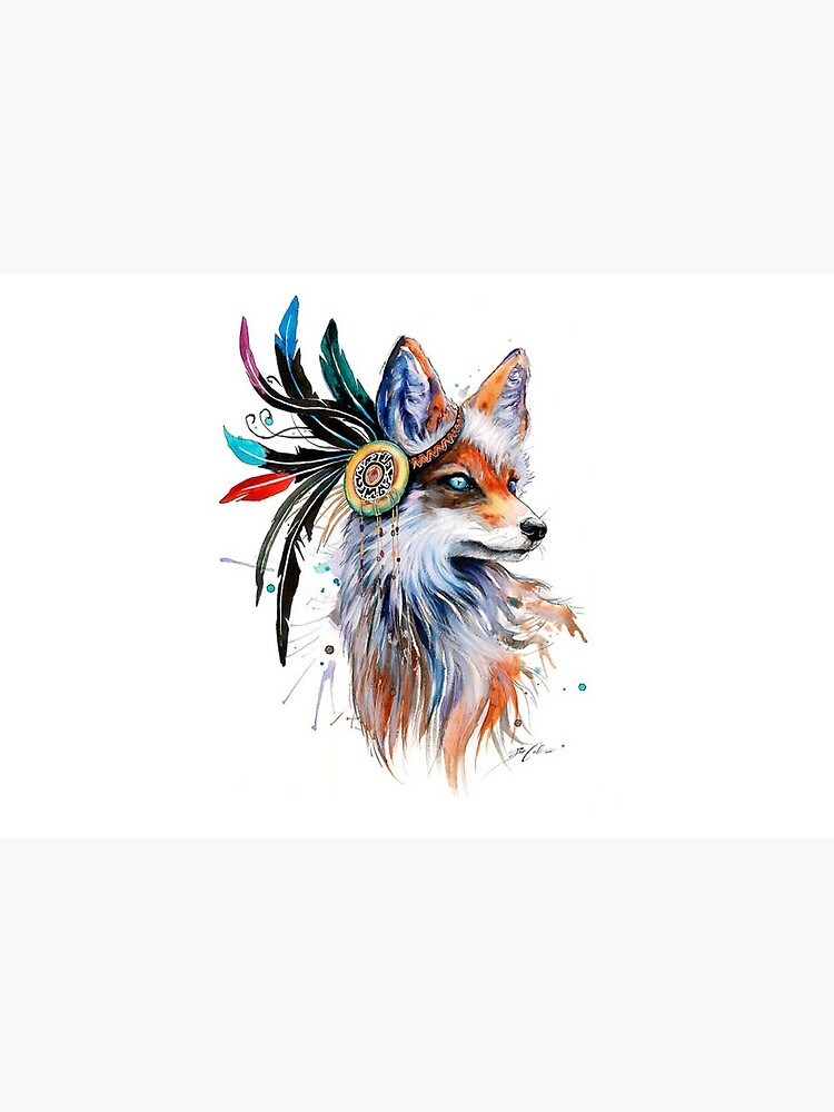 Watercolor kitsune fox (Made by me. Kyiv, Ukraine 2020) : r/tattoo