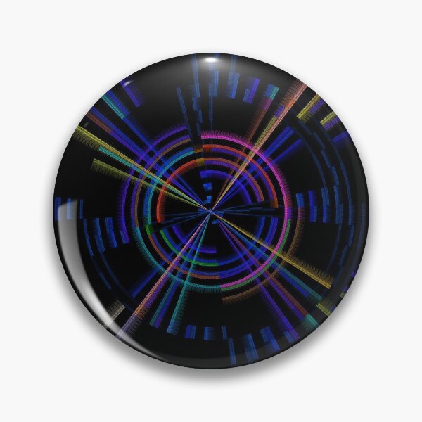 Item preview, Retro Circles | Fractal Art designed and sold by Brian Kroijer.