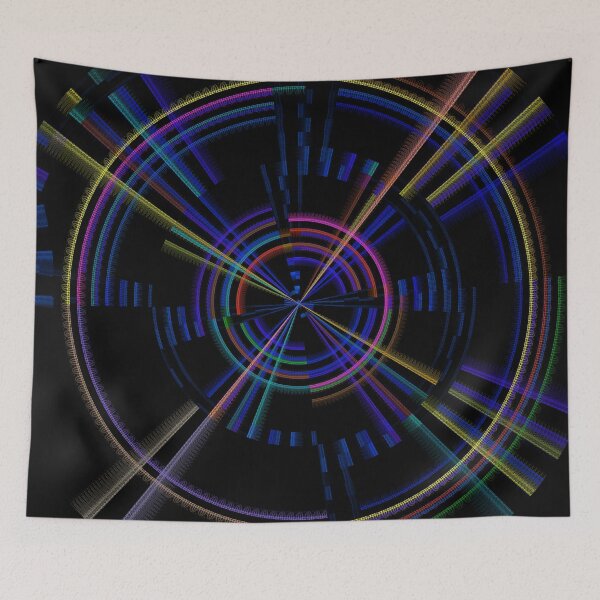 Item preview, Retro Circles | Fractal Art designed and sold by Brian Kroijer.